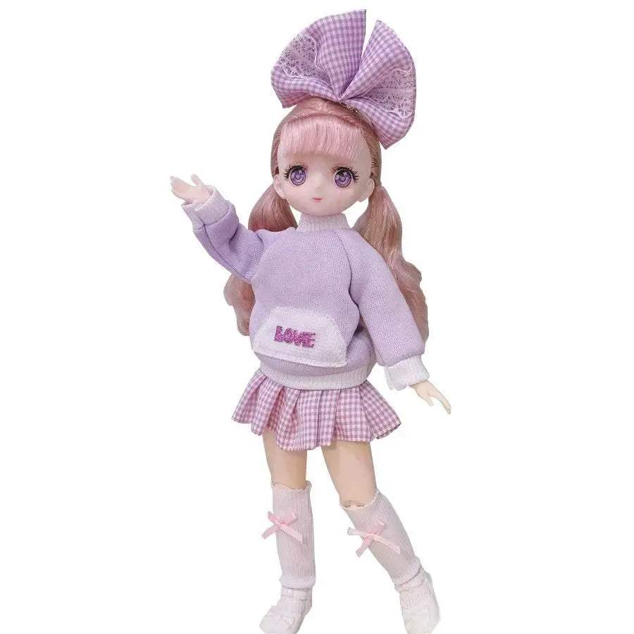  1/6 Bjd Anime Dolls For Kids Girls 30cm With Dresses Toy -  ToylandEU™