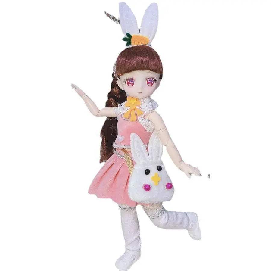  1/6 Bjd Anime Dolls For Kids Girls 30cm With Dresses Toy -  ToylandEU™