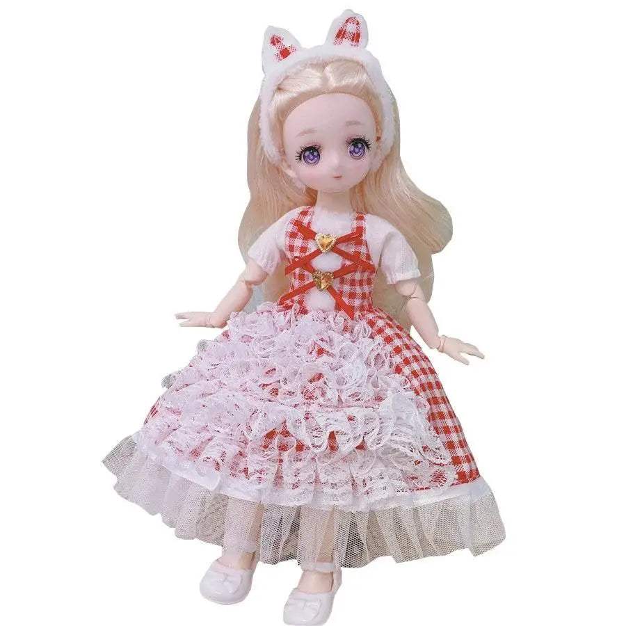  1/6 Bjd Anime Dolls For Kids Girls 30cm With Dresses Toy -  ToylandEU™