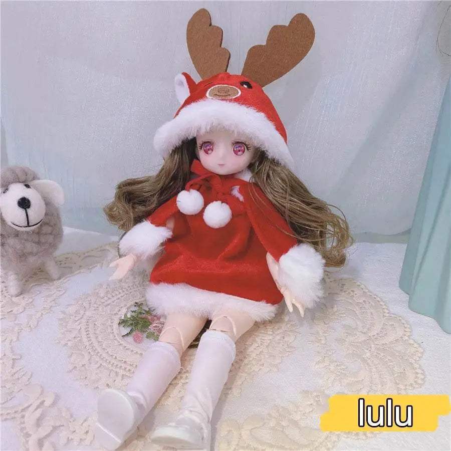  1/6 Bjd Anime Dolls For Kids Girls 30cm With Dresses Toy -  ToylandEU™