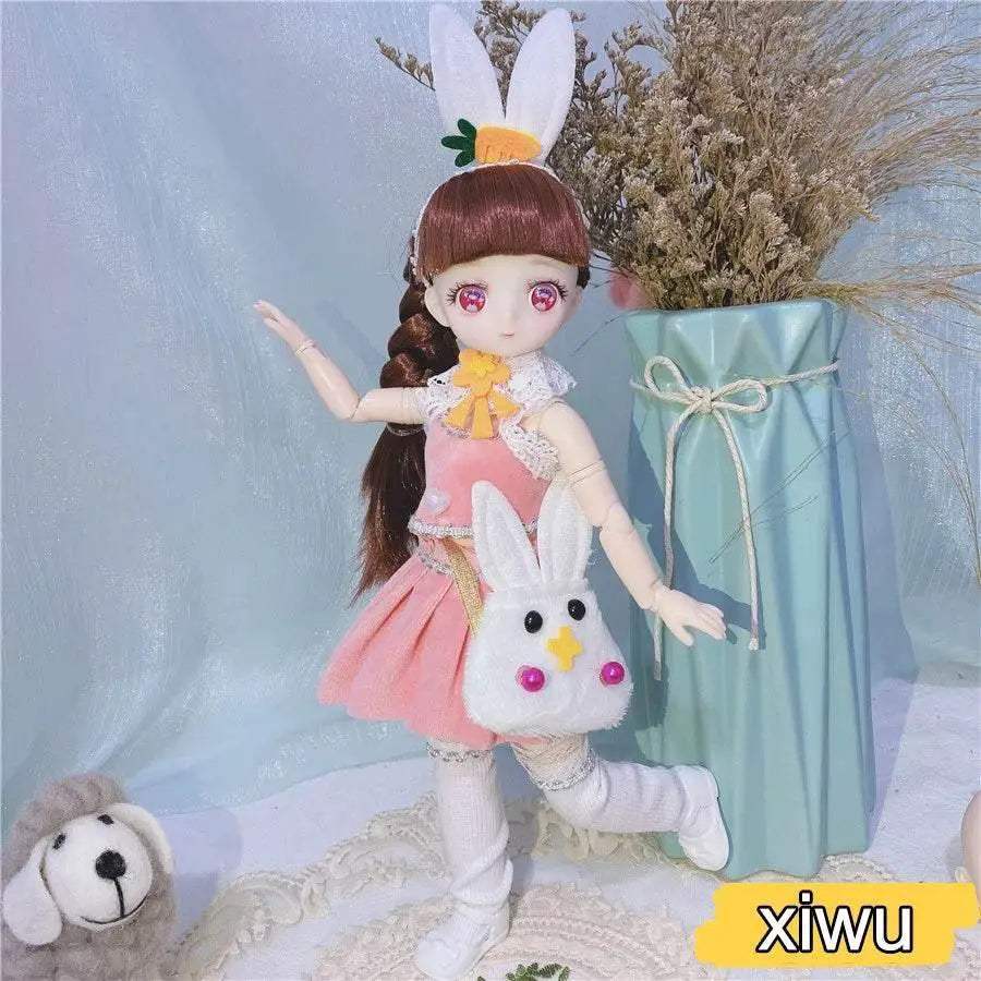  1/6 Bjd Anime Dolls For Kids Girls 30cm With Dresses Toy -  ToylandEU™