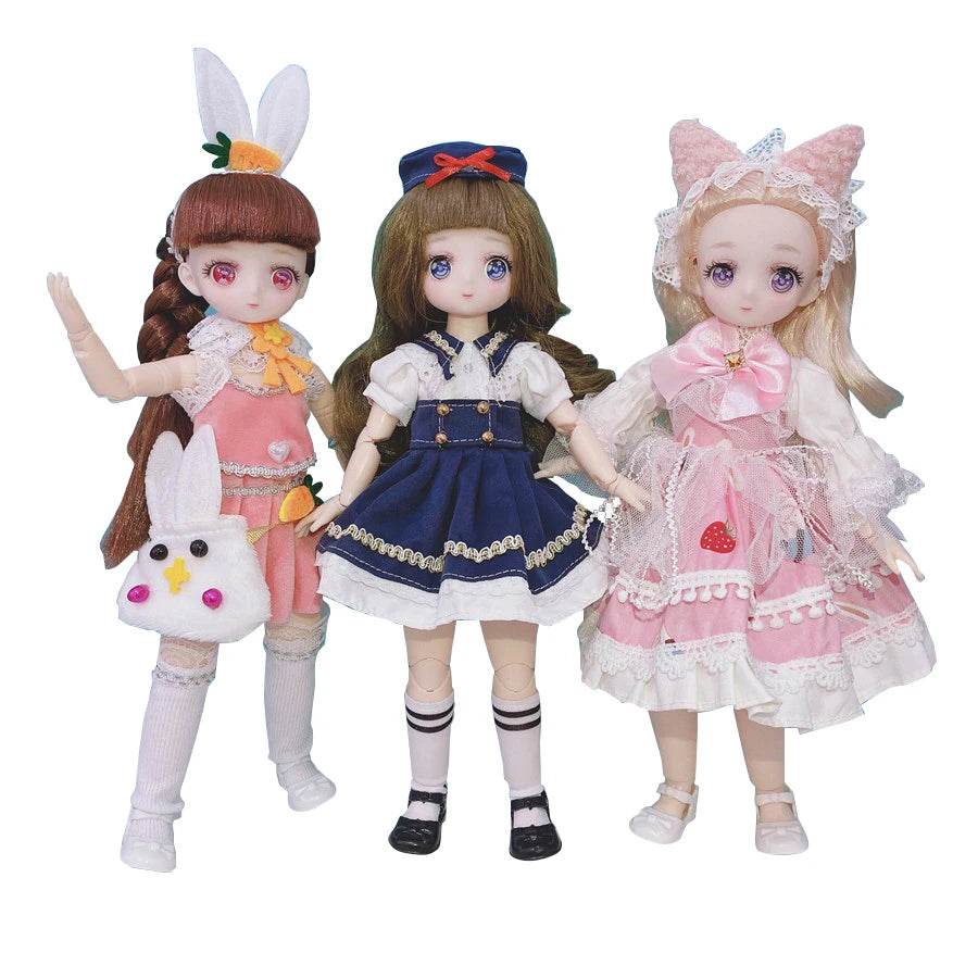1/6 Bjd Anime Dolls For Kids Girls 6 to 9 Years Toy - ToylandEU