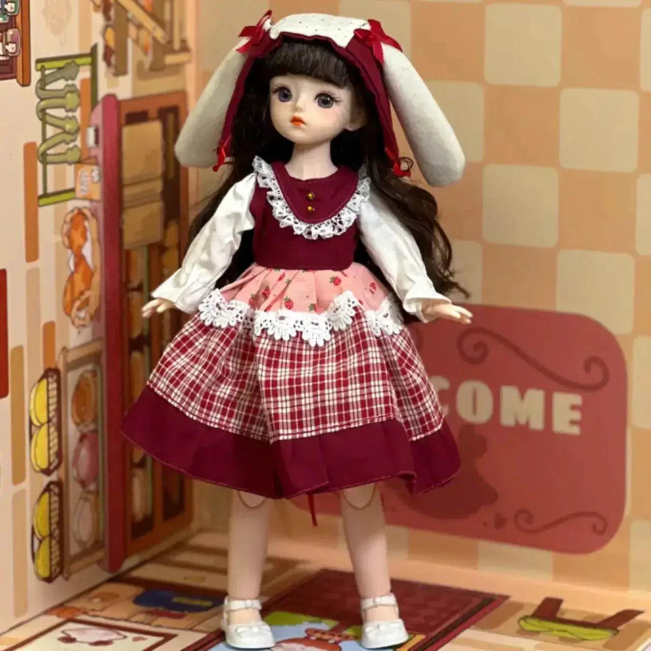  1/6 Bjd Doll Starry Blue Eyes 30CM Jointed Fashion Toy -  ToylandEU™
