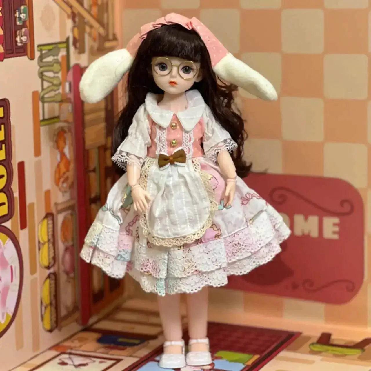  1/6 Bjd Doll Starry Blue Eyes 30CM Jointed Fashion Toy -  ToylandEU™