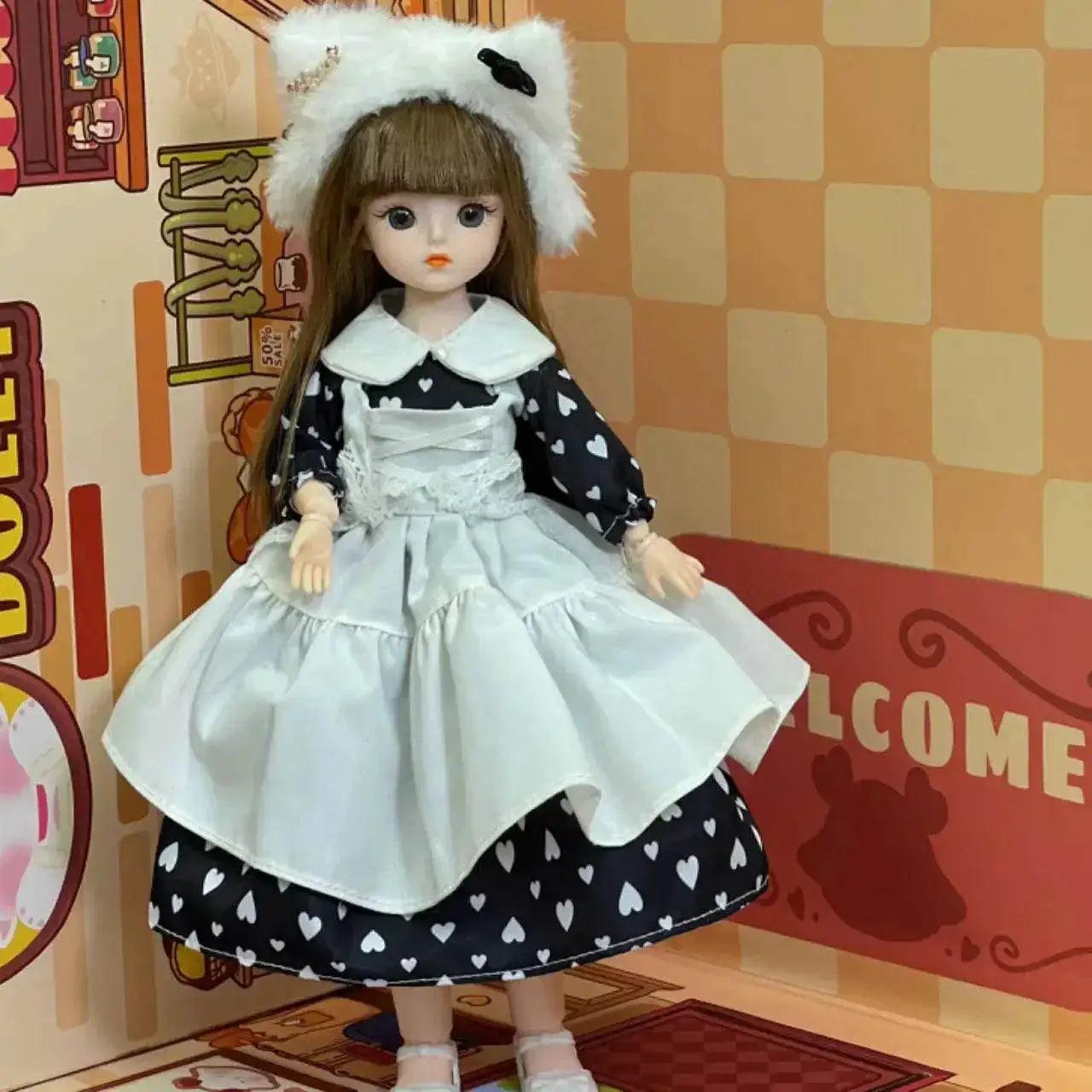  1/6 Bjd Doll Starry Blue Eyes 30CM Jointed Fashion Toy -  ToylandEU™