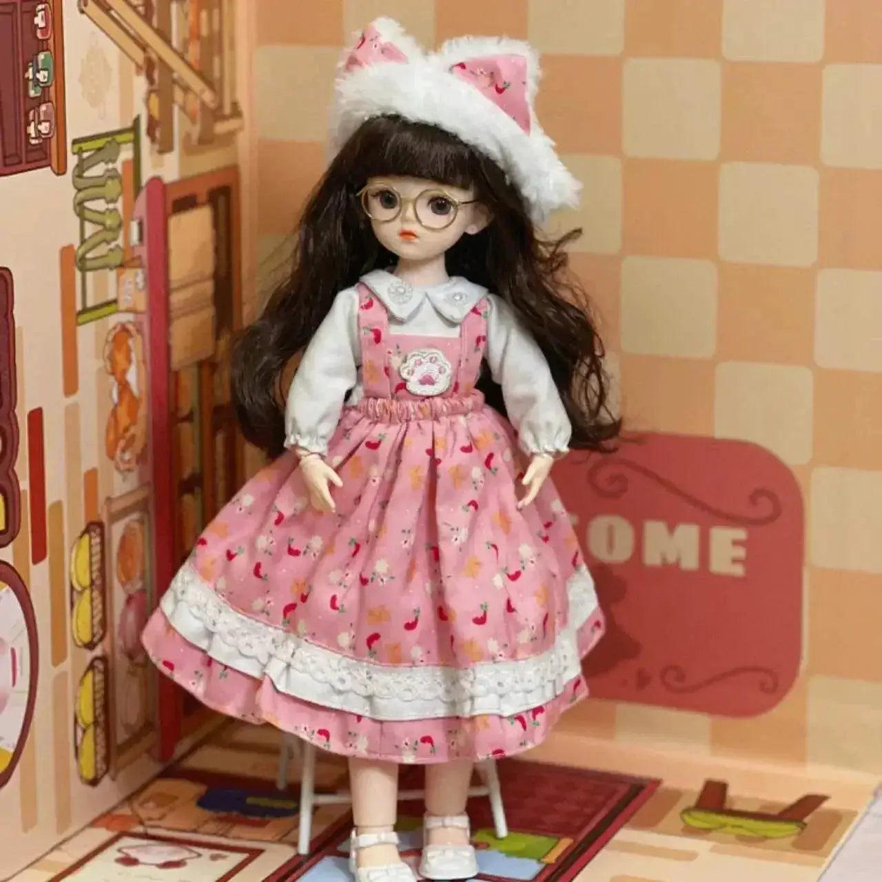  1/6 Bjd Doll Starry Blue Eyes 30CM Jointed Fashion Toy -  ToylandEU™