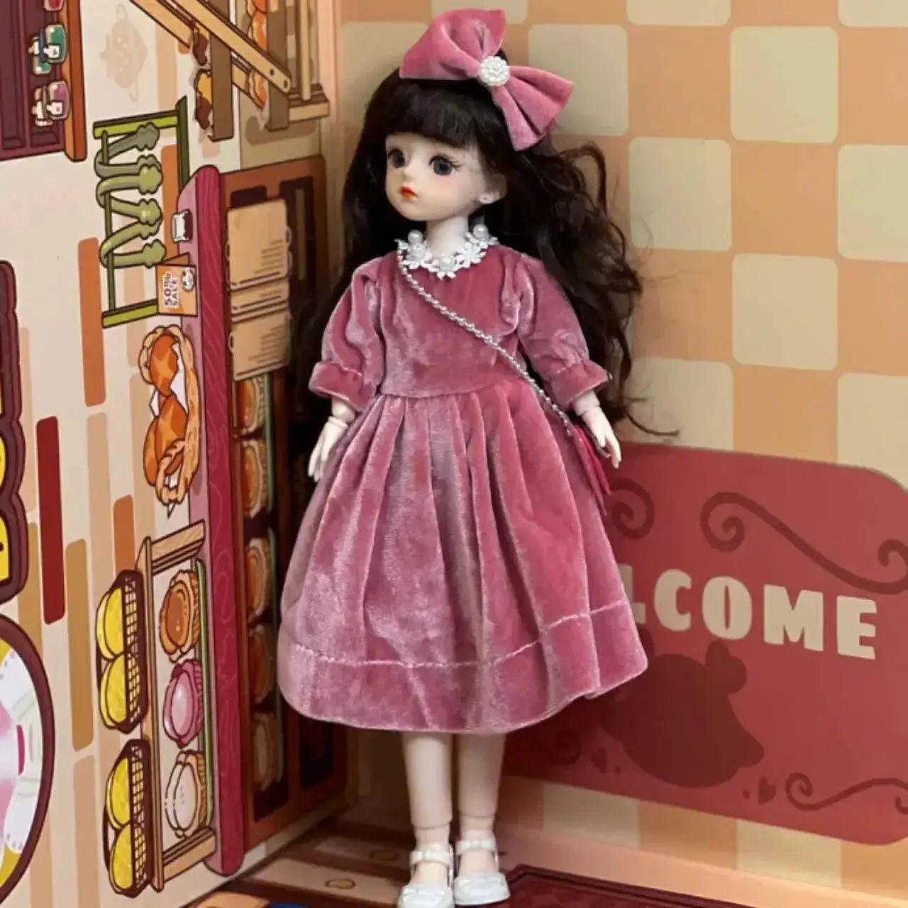  1/6 Bjd Doll Starry Blue Eyes 30CM Jointed Fashion Toy -  ToylandEU™