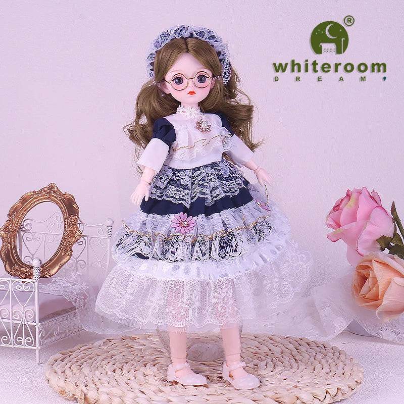 1/6 Bjd Doll Starry Blue Eyes 30CM Jointed Fashion Toy - ToylandEU