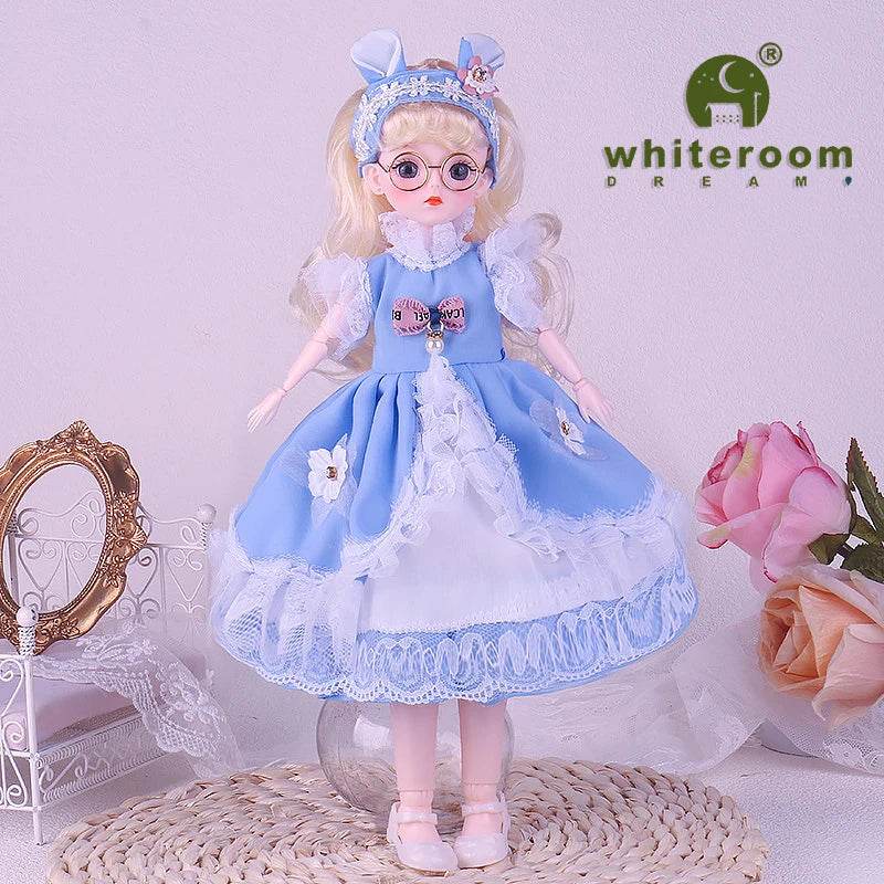1/6 Bjd Doll Starry Blue Eyes 30CM Jointed Fashion Toy - ToylandEU