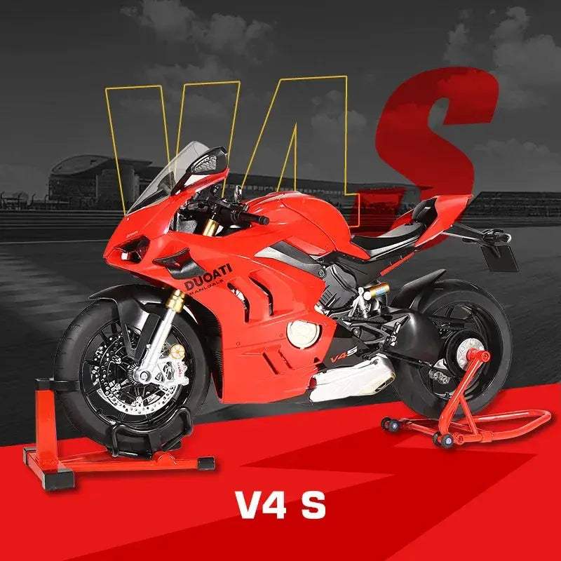 1:6 Scale Ducati Panigale Die-Cast Motorcycle With Water Mist - ToylandEU