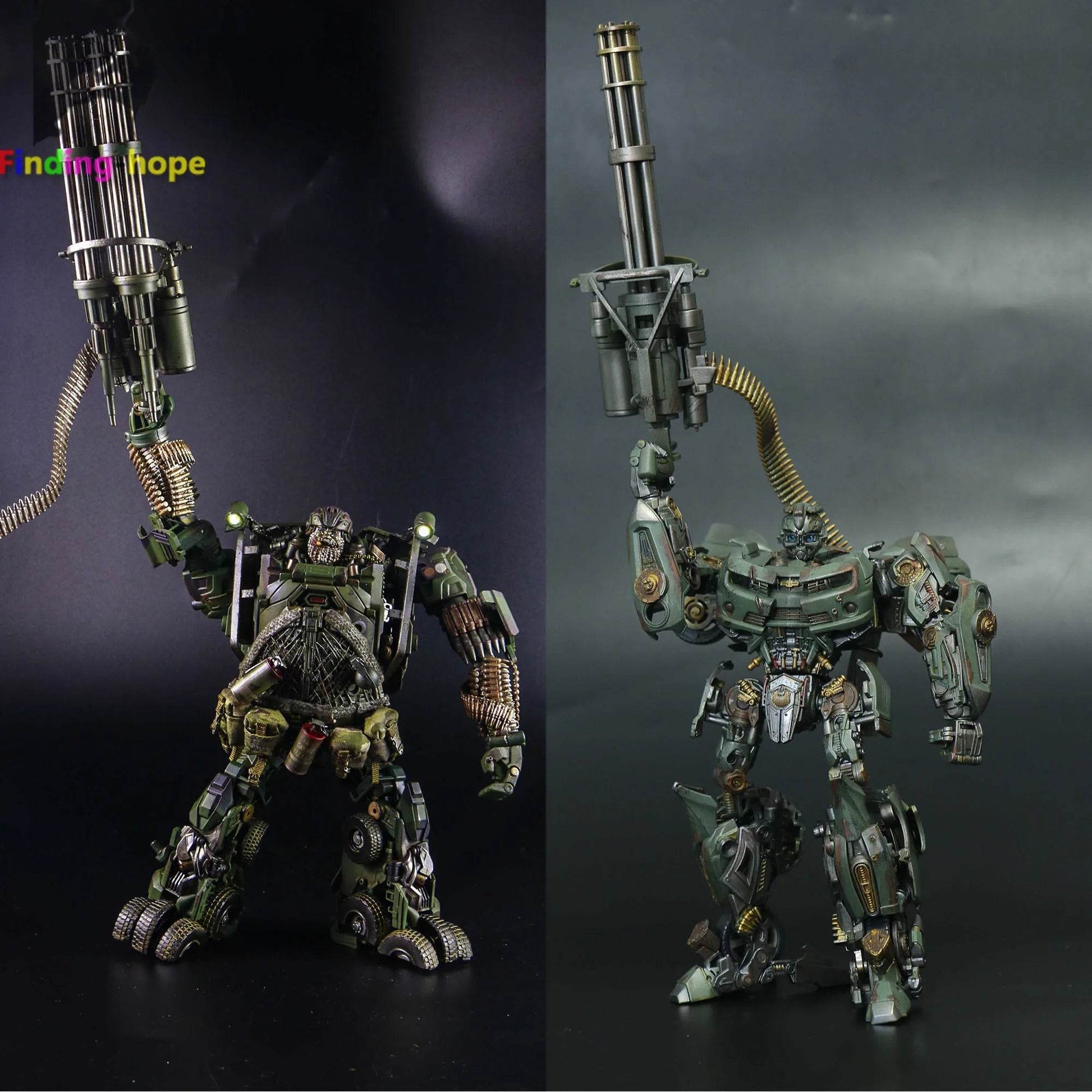 1/6 Scale M134 Minigun Gatling Machine Gun Assemble Model for Army Terminator Collection Scene Sandpan Game - ToylandEU