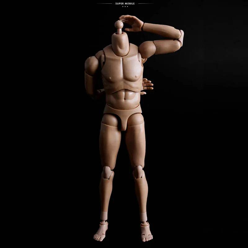 1/6 Scale MX02-A MX02-B Asian/Europe Skin Male Soldier Body Action Doll Toys - ToylandEU