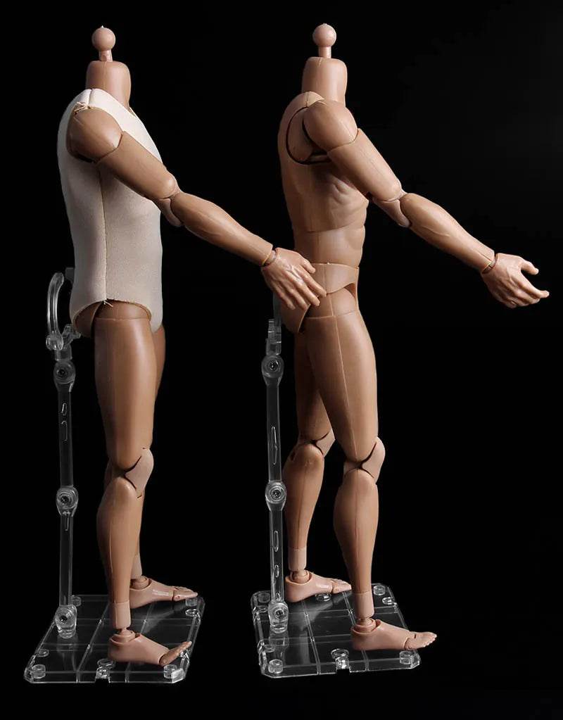 1/6 Scale MX02-A MX02-B Asian/Europe Skin Male Soldier Body Action Doll Toys - ToylandEU