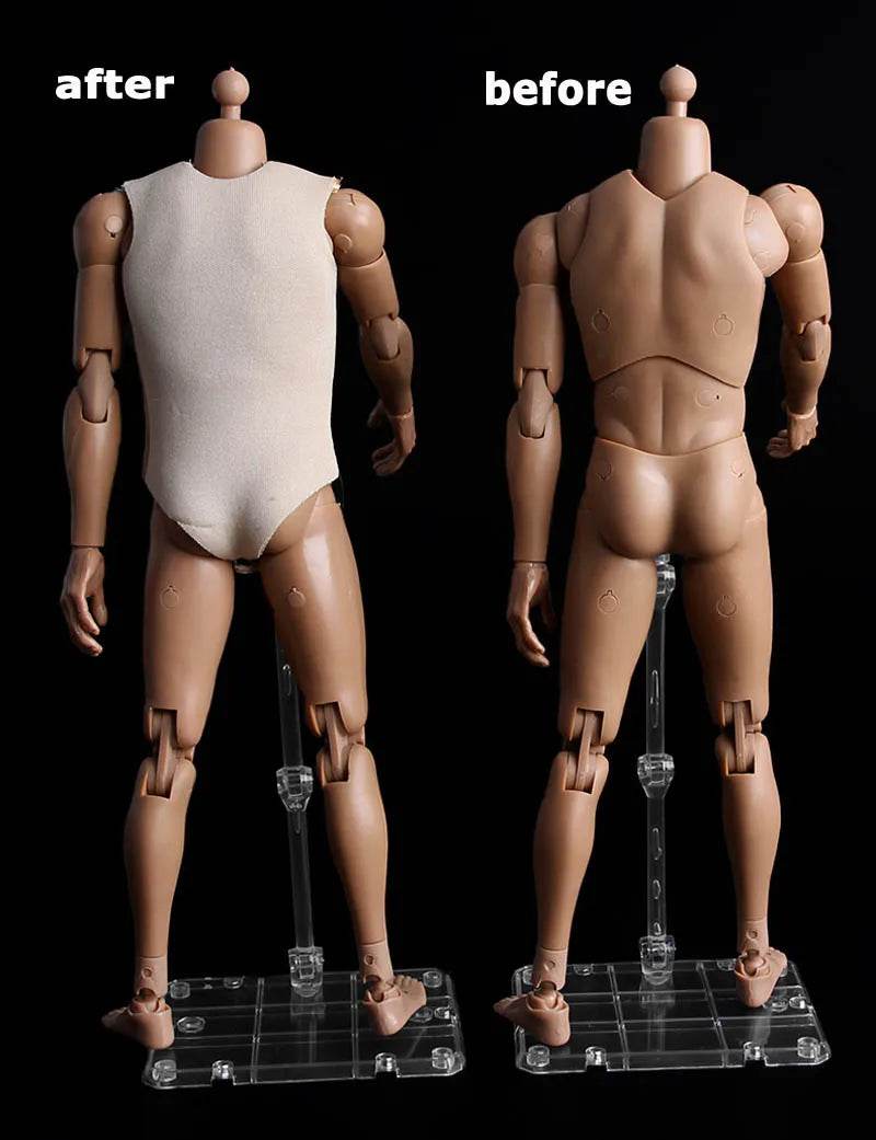 1/6 Scale MX02-A MX02-B Asian/Europe Skin Male Soldier Body Action Doll Toys - ToylandEU