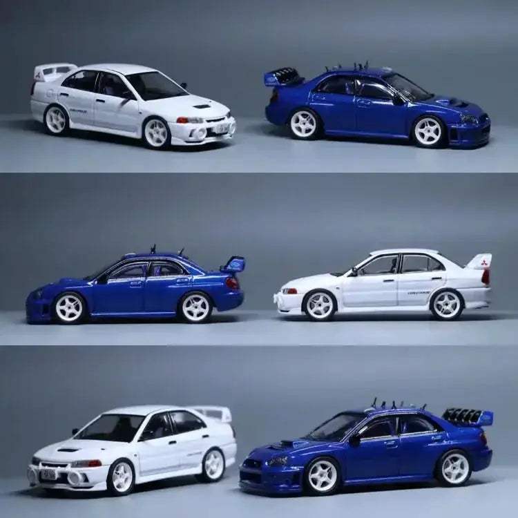 1/64 ABS Wheels with Rubber Tires for Model Car Racing - ToylandEU