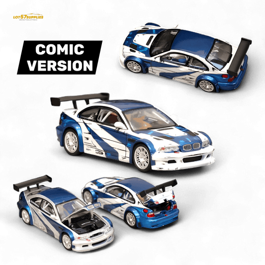 1:64 Diecast Car | Openable Hood & Trunk | Toylandeu™