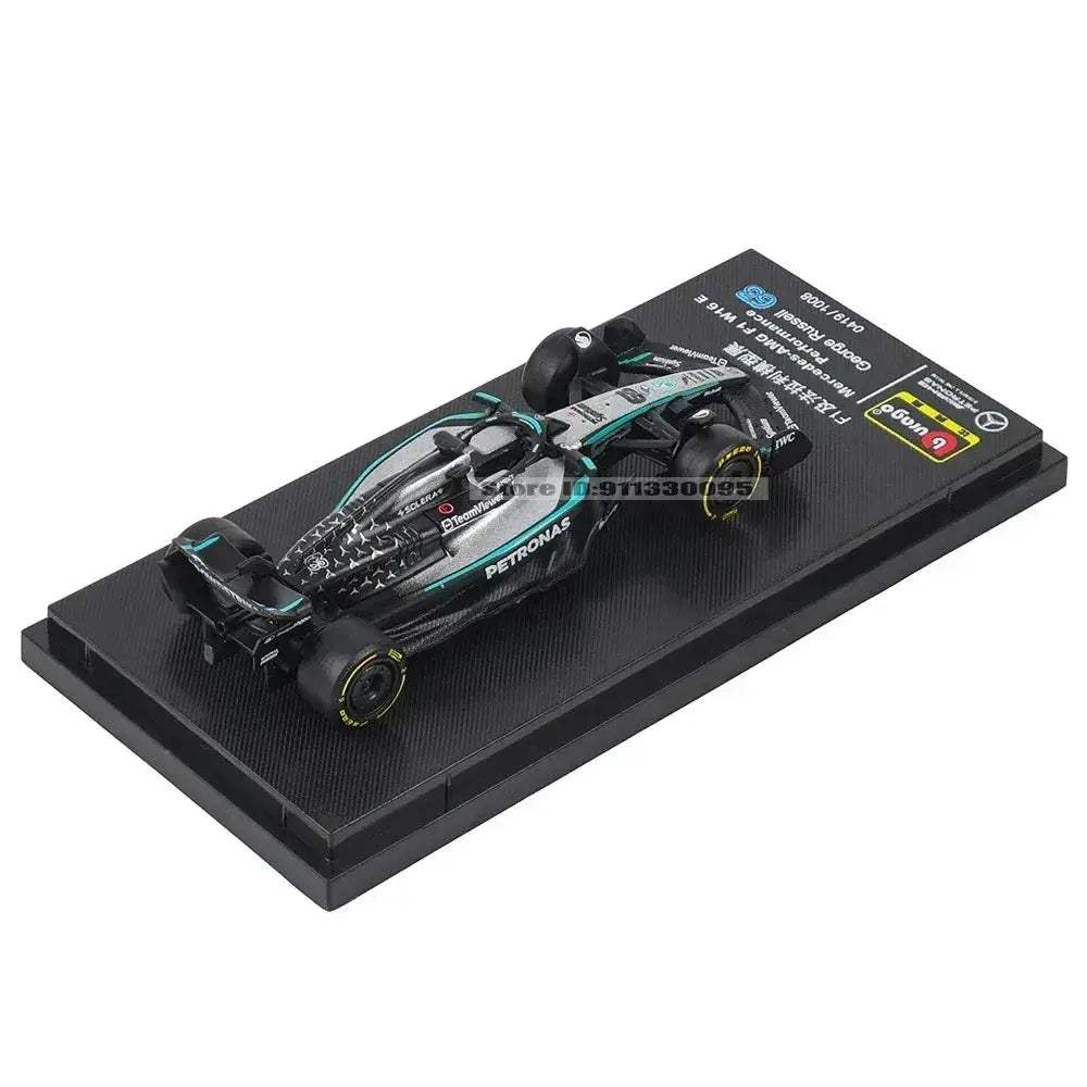 1:64 Diecast Mercedes F1 Car Model With Realistic Detailing - ToylandEU