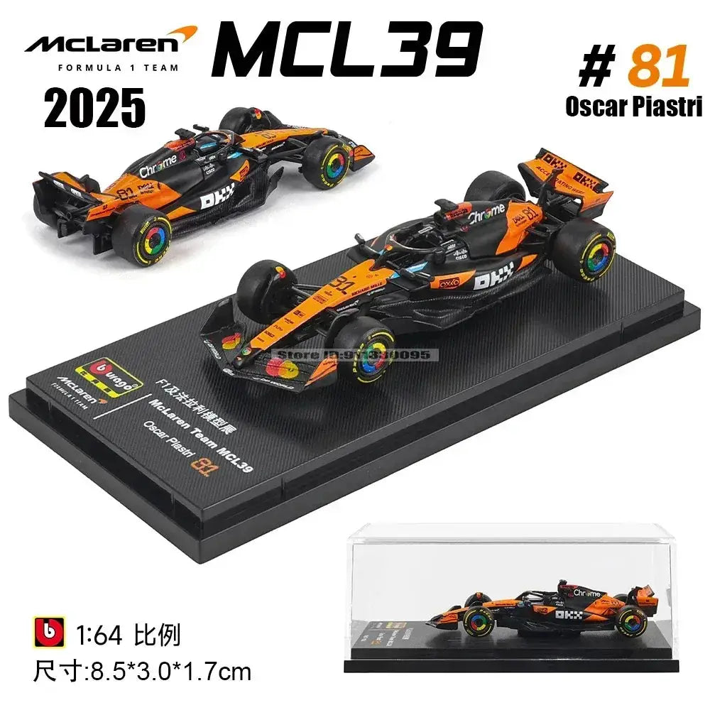 1:64 Diecast Mercedes F1 Car Model With Realistic Detailing - ToylandEU