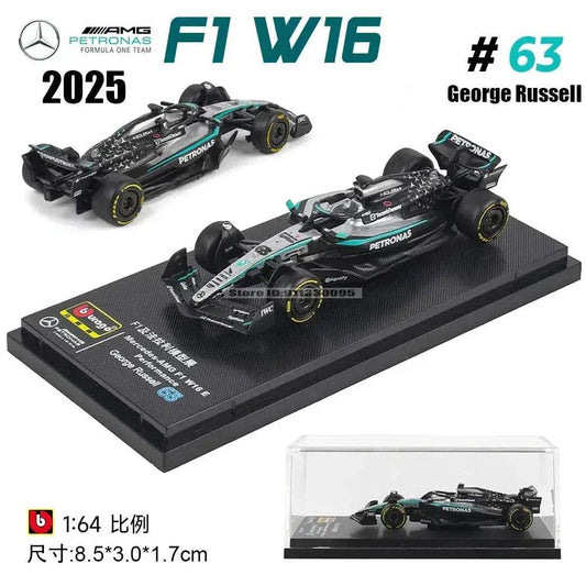  1 64 Diecast Mercedes F1 Car Realistic Detailing -  ToylandEU™