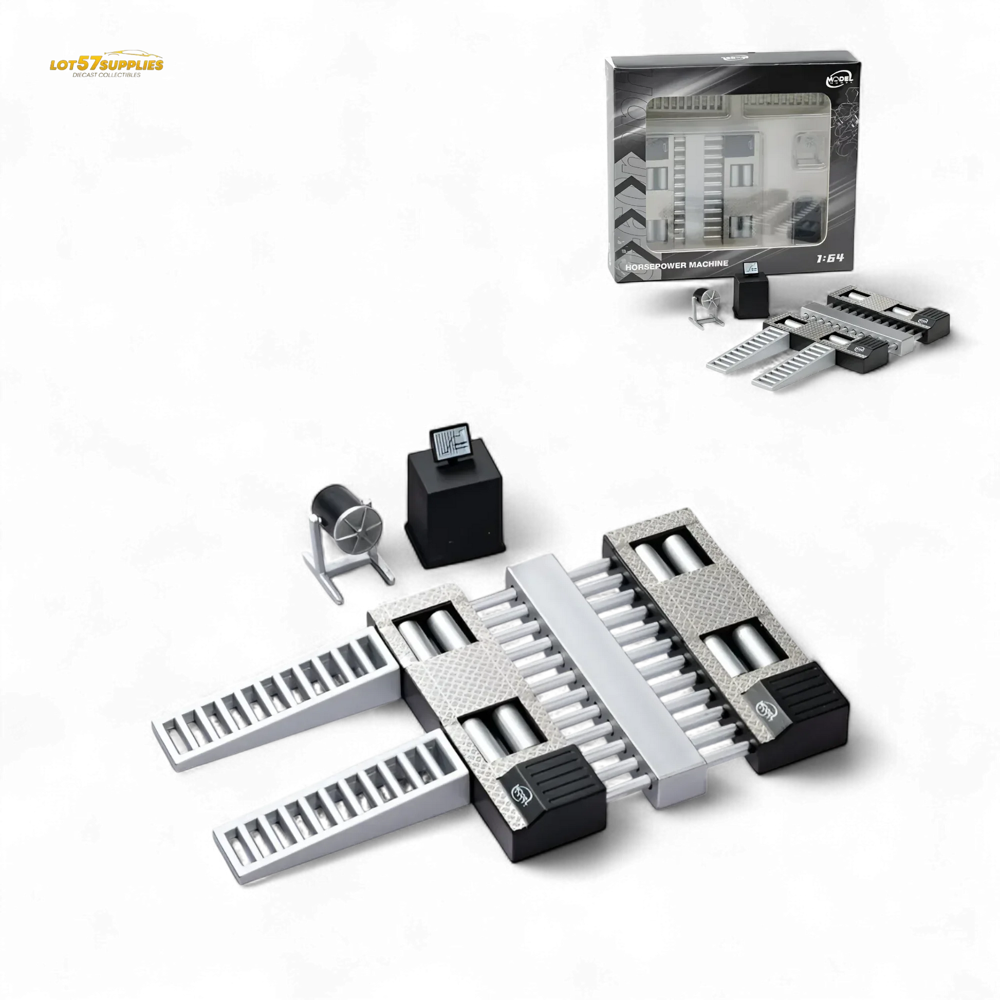 1:64 Diecast Model Horsepower Dyno Replica For Collectors - ToylandEU