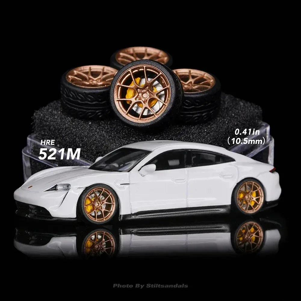  1/64 Diecast Wheels Realistic Rubber Tires For MiniGT -  ToylandEU™