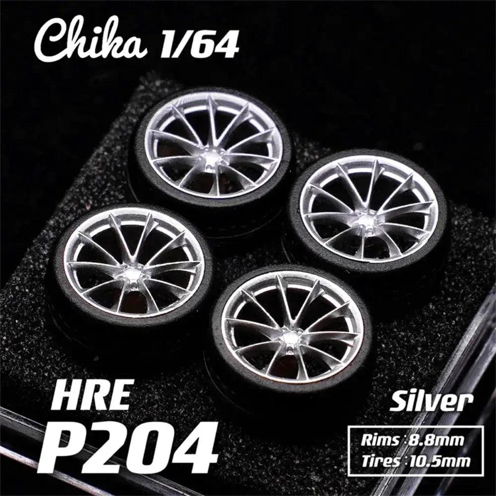  1/64 Diecast Wheels Realistic Rubber Tires For MiniGT -  ToylandEU™