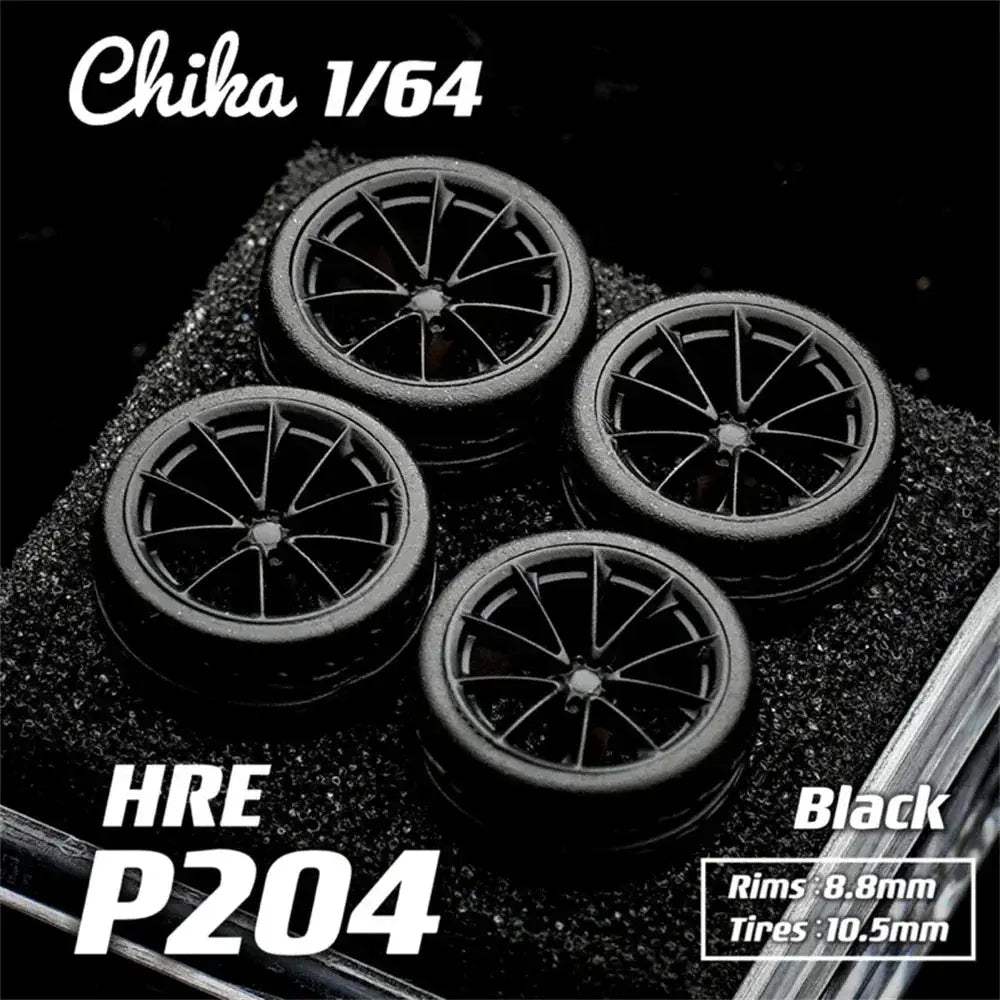 1/64 Diecast Wheels With Realistic Rubber Tires For MiniGT - ToylandEU