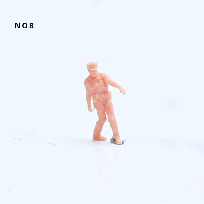  1/64 Figure American Zombie Model Garage Kit Number 398 -  ToylandEU™
