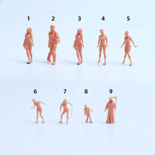 1/64 Figure American Zombie Model Garage Kit Number 398 - ToylandEU