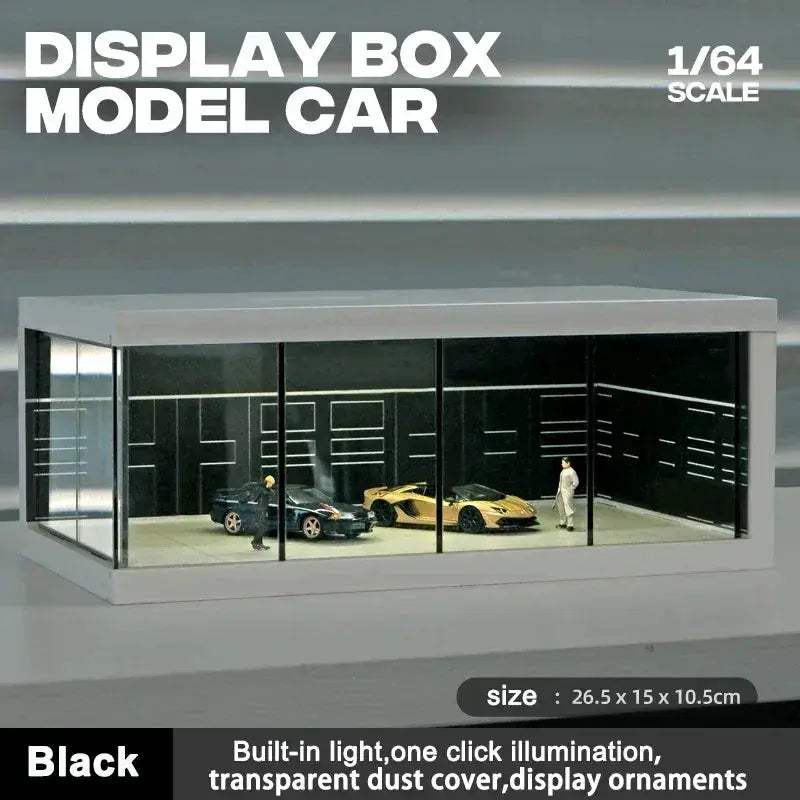 1/64 Garage Diorama With Lighting For Model Scenery - ToylandEU