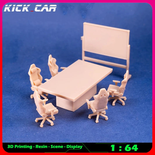 1 64 Model Car Diorama Kit With Uncolored Resin Display - ToylandEU