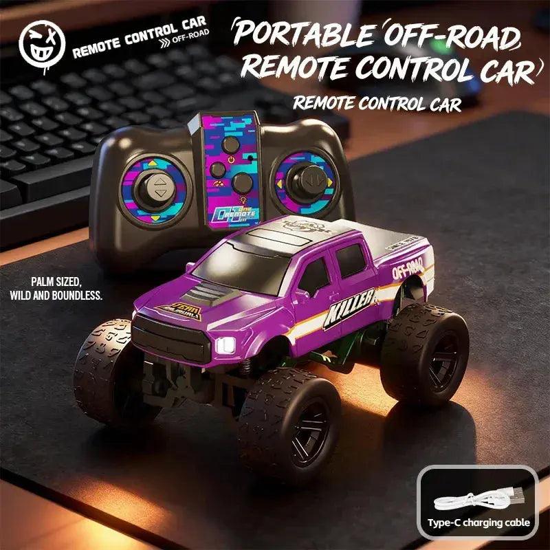  1 64 Scale 4WD RC Monster Truck Off Road Compact Desktop -  ToylandEU™