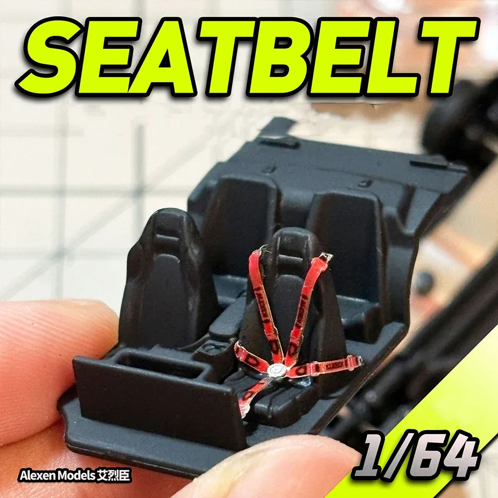 1/64 Scale Diecast Car With Seat Belts Detailed Interior - ToylandEU