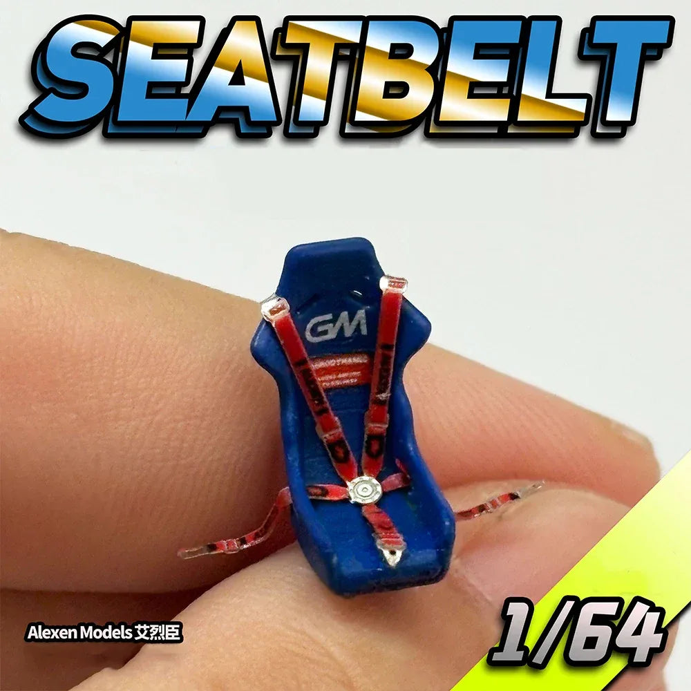 1/64 Scale Diecast Car With Seat Belts Detailed Interior - ToylandEU