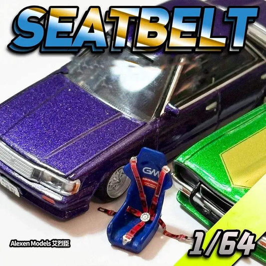  1/64 Scale Diecast Car With Seat Belts Interior -  ToylandEU™