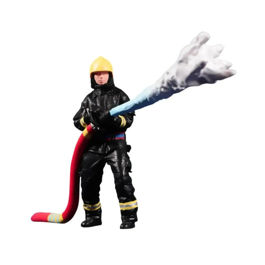  1/64 Scale Firefighter Figure Realistic Diorama Props -  ToylandEU™