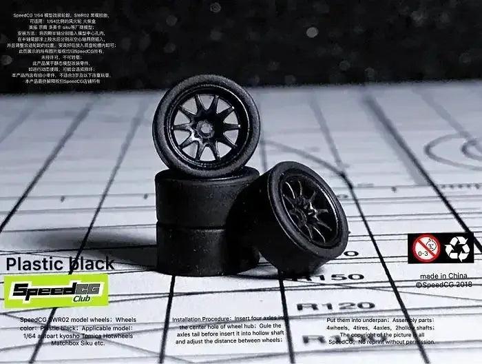  1 64th Scale ABS Wheels For Model Cars Durable Rubber Tires -  ToylandEU™
