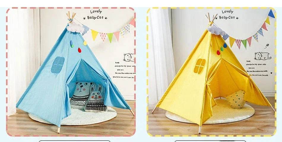 1.6M Portable Kids Tent Play House for Children Cabana Teepee - ToylandEU