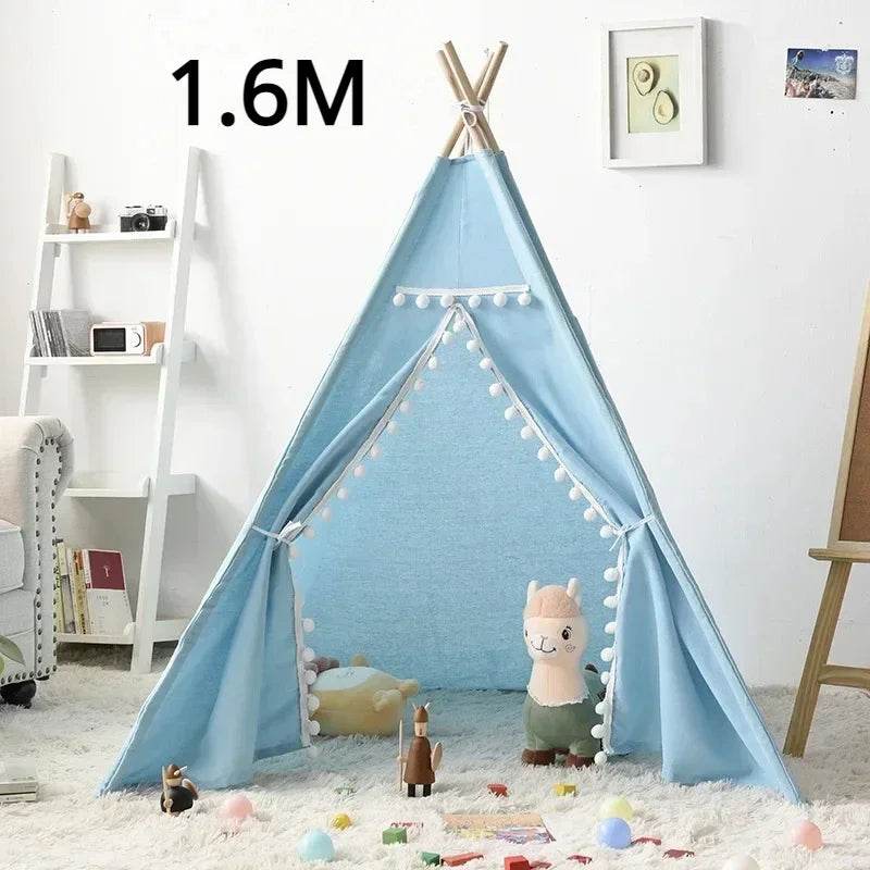 1.6M Portable Kids Tent Play House for Children Cabana Teepee - ToylandEU