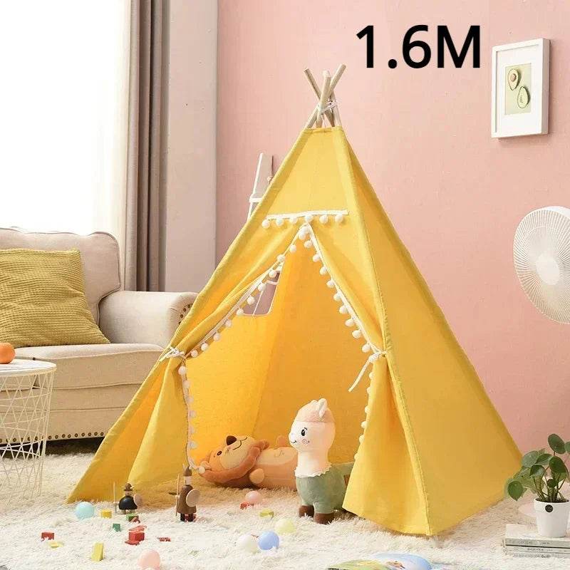 1.6M Portable Kids Tent Play House for Children Cabana Teepee - ToylandEU