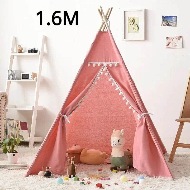 1.6M Portable Kids Tent Play House for Children Cabana Teepee - ToylandEU