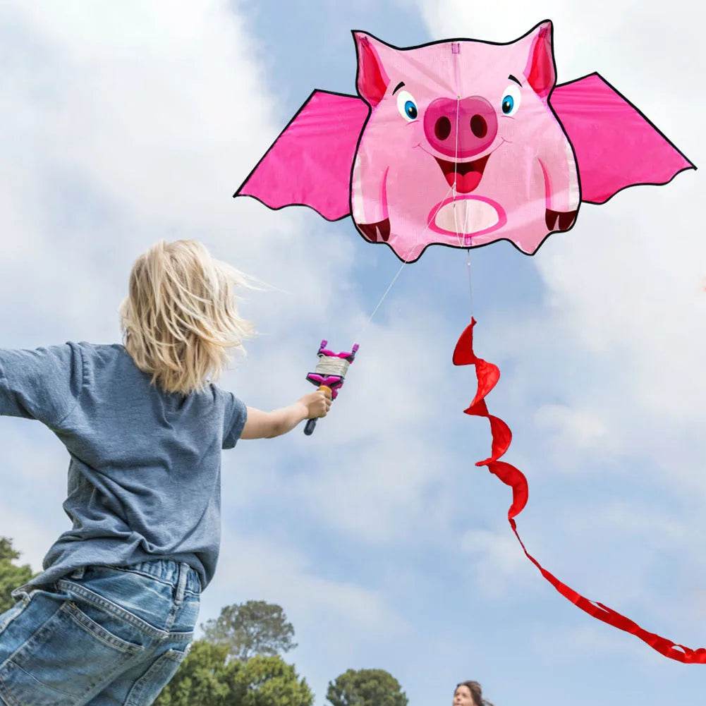 1.6m Tail Fly Wind Kite Cartoon Colorful Flight Toy Outdoor - ToylandEU
