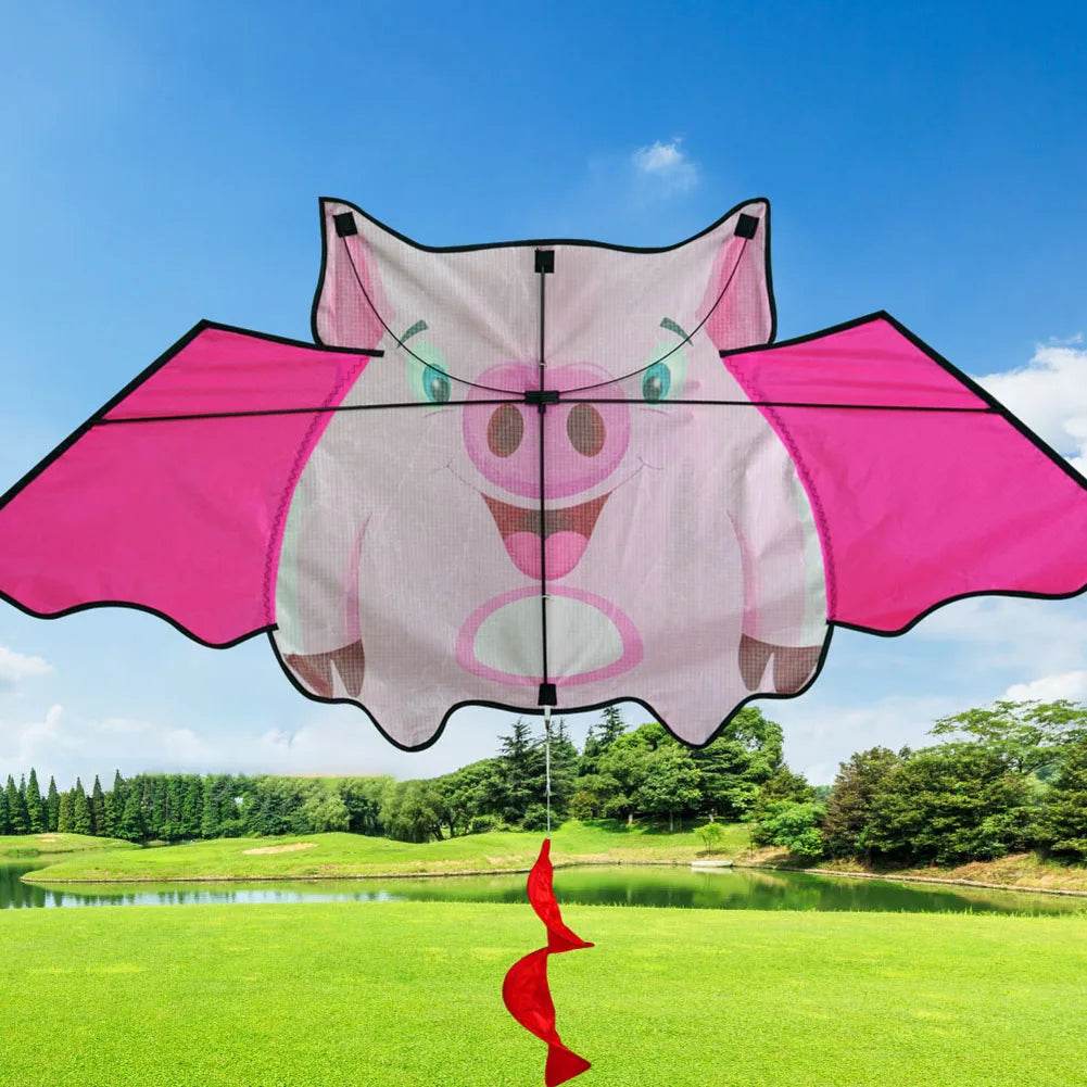 1.6m Tail Fly Wind Kite Cartoon Colorful Flight Toy Outdoor - ToylandEU