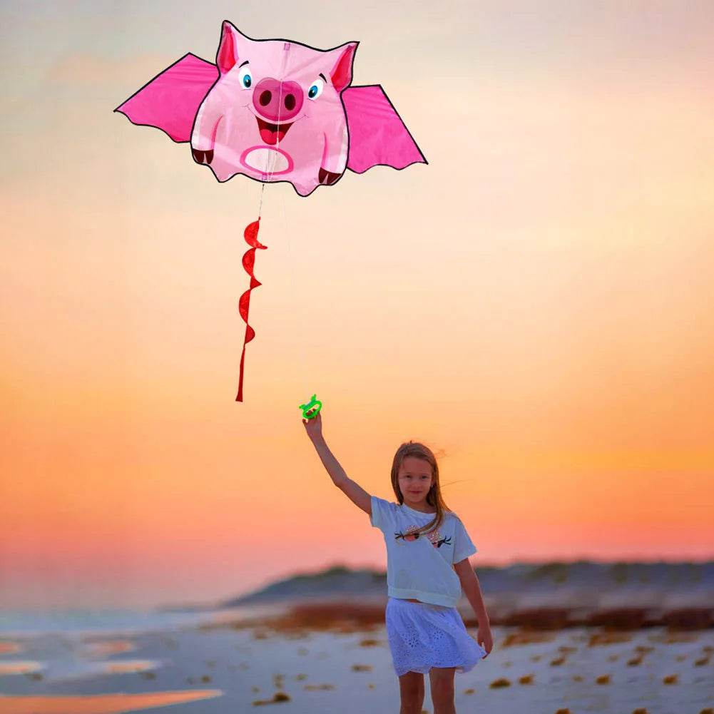 1.6m Tail Fly Wind Kite Cartoon Colorful Flight Toy Outdoor - ToylandEU