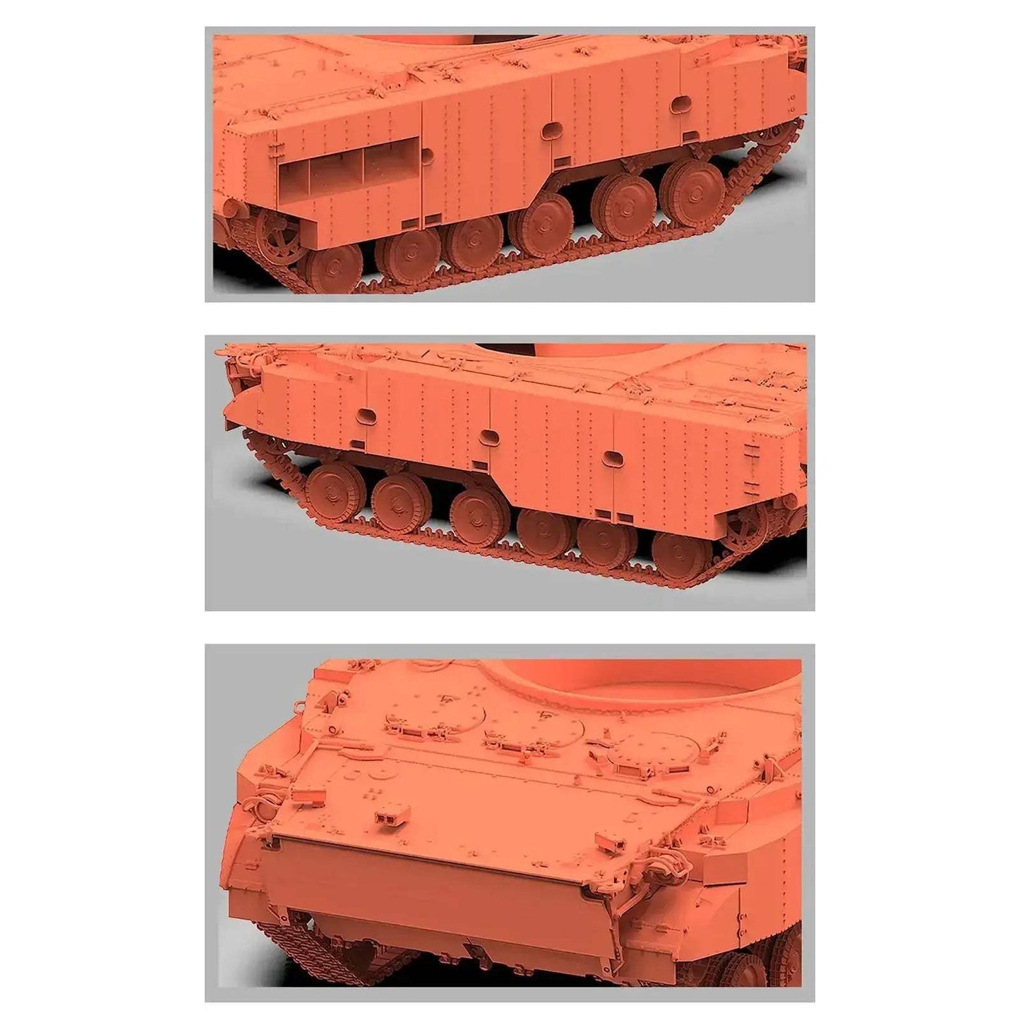 1:72 Tank Model Kit For DIY Assembly And Tabletop Play - ToylandEU