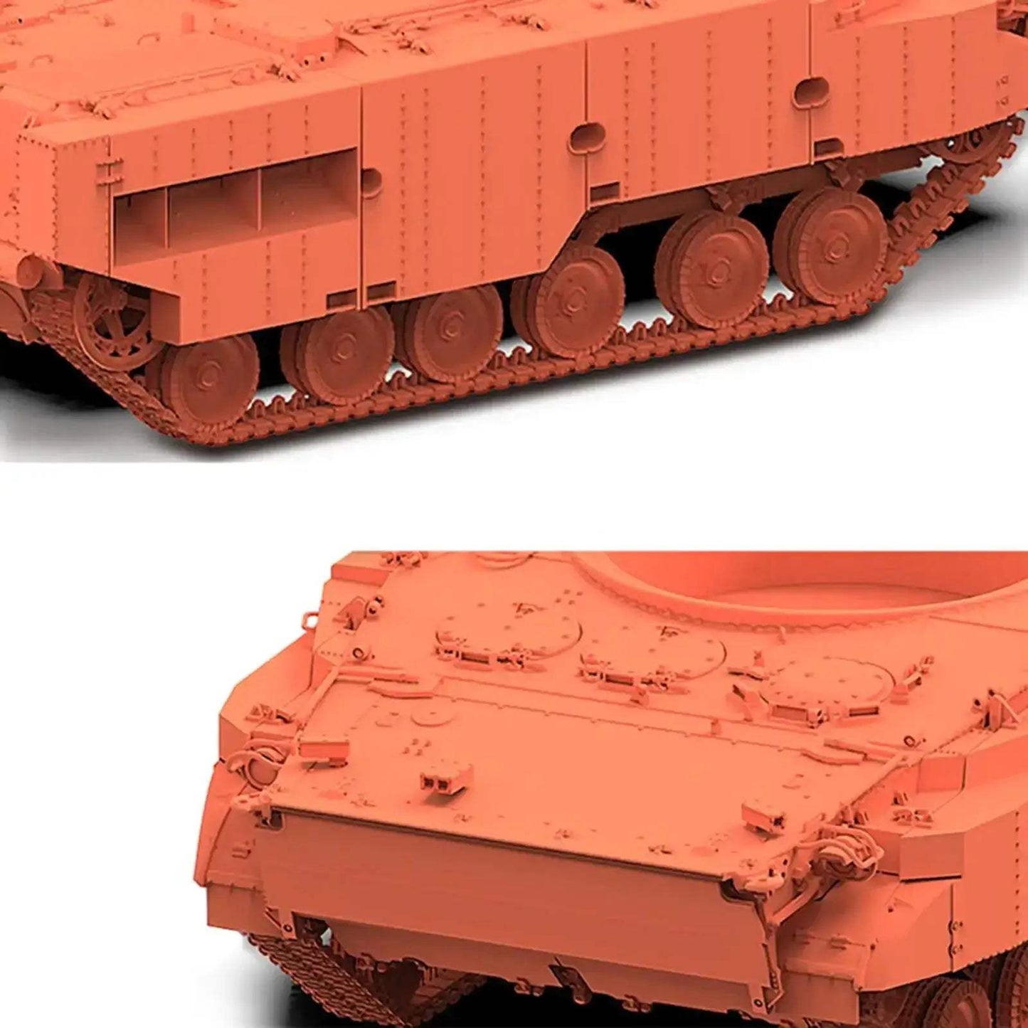 1:72 Tank Model Kit For DIY Assembly And Tabletop Play - ToylandEU