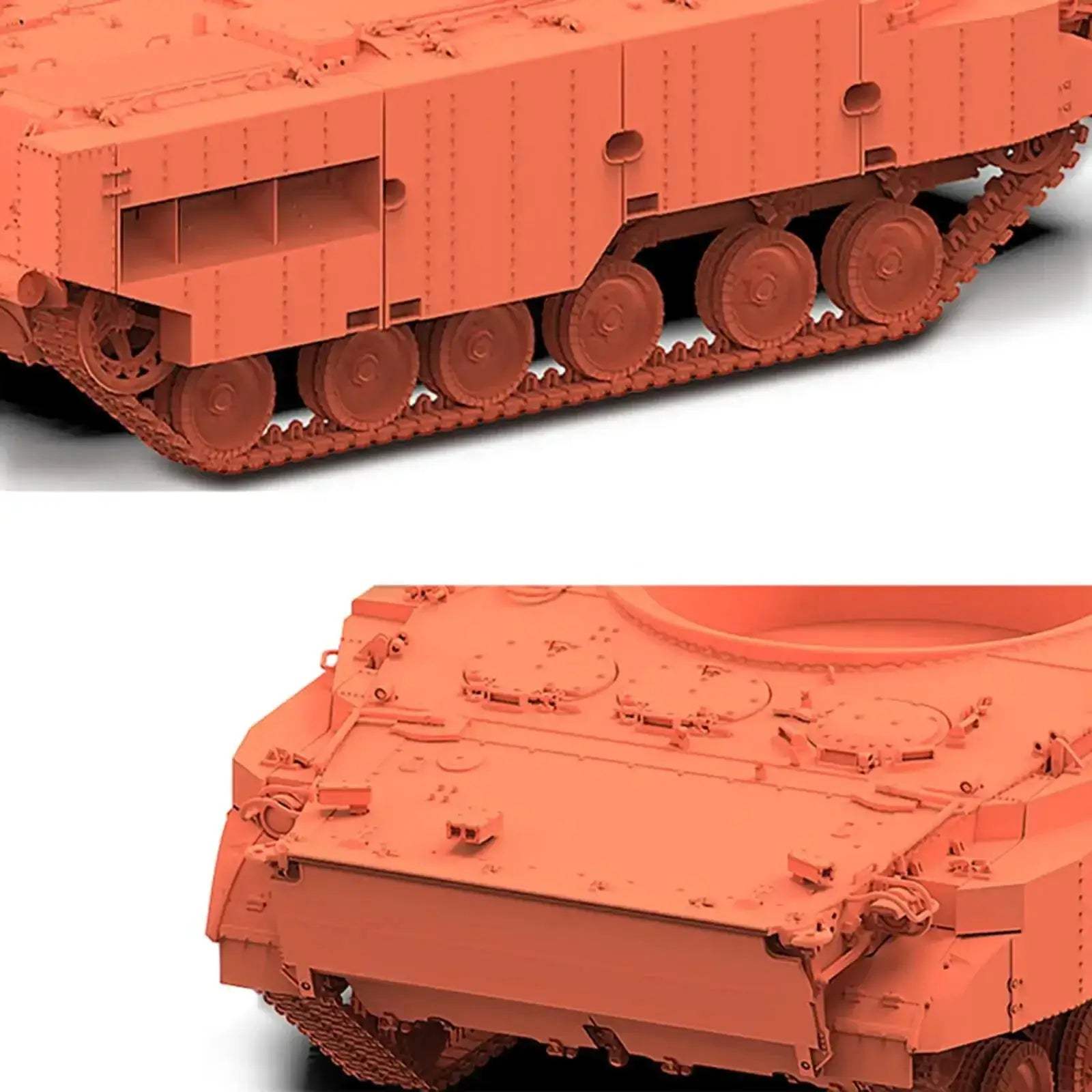 1:72 Tank Model Kit For DIY Assembly And Tabletop Play - ToylandEU
