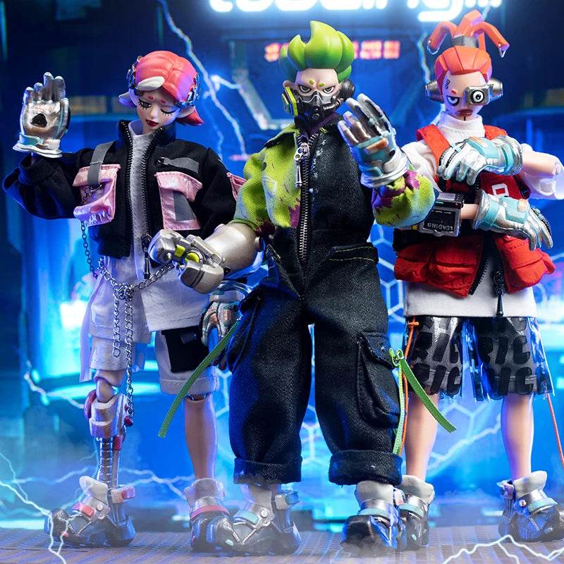 1/8 Doll Boy Girl Robots Soldier Set Figurine Anime Toy 20cm - ToylandEU