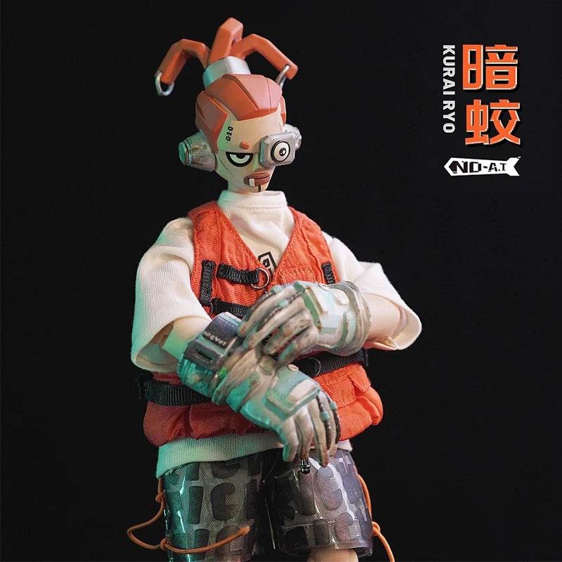 1/8 Doll Boy Girl Robots Soldier Set Figurine Anime Toy 20cm - ToylandEU