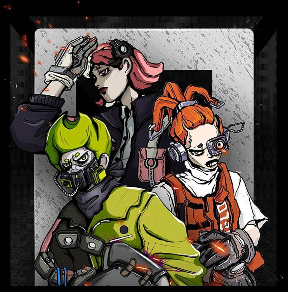 1/8 Doll Boy Girl Robots Soldier Set Figurine Anime Toy 20cm - ToylandEU